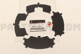 MR657126 Mitsubishi COVER,FR SEAT RAIL,RH