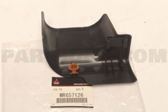 MR657126 Mitsubishi COVER,FR SEAT RAIL,RH