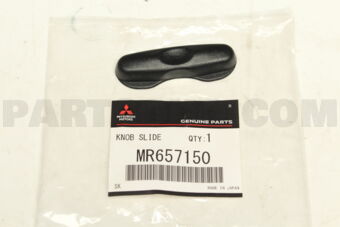 MR657150 KNOB,FR SEAT SLIDE ADJ