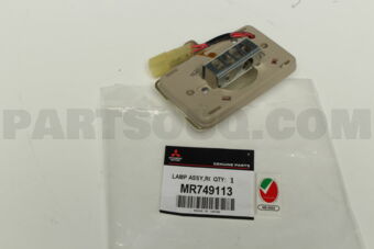 MR749113 LAMP ASSY,ROOM,RR