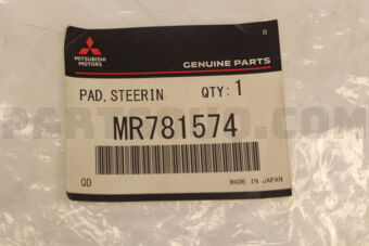 MR781574 Mitsubishi PAD,STEERING WHEEL