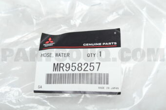 MR958257 HOSE,HEATER PIPING