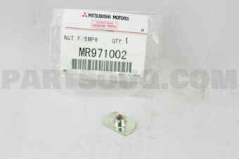 MR971002 NUT,FR BUMPER