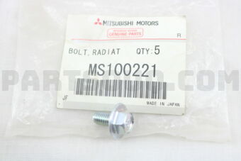 MS100221 BOLT,RADIATOR SHROUD