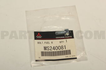 MS240081 BOLT,FUEL RETURN LINE