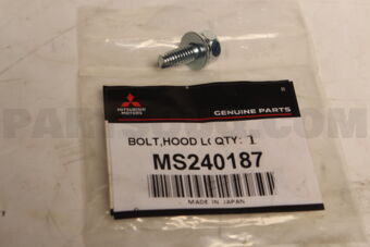 MS240187 BOLT,HOOD LOCKING
