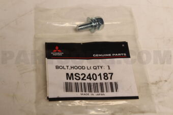 MS240187 BOLT,HOOD LOCKING