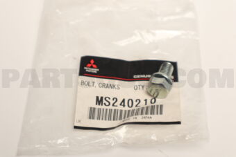 MS240210 BOLT,CRANKSHAFT PULLEY