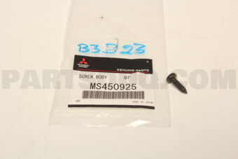 MS450925 SCREW,BODY