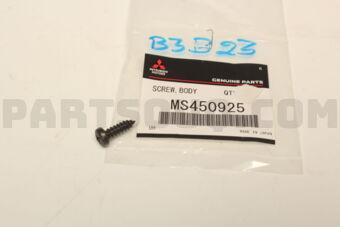 MS450925 SCREW,BODY