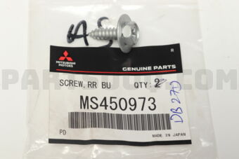 MS450973 SCREW,RR BUMPER
