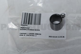 MS471112 BUSHING,CYLINDER BLOCK