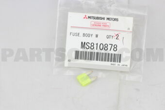 MS810878 FUSE,CHASSIS WIRING