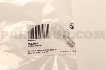 MS820079 BULB,STOP LAMP