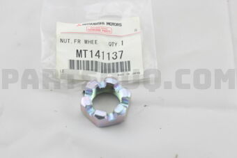 MT141137 NUT,FR WHEEL HUB