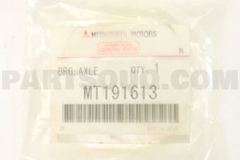 MT191613 Mitsubishi BEARING,FR AXLE SHAFT