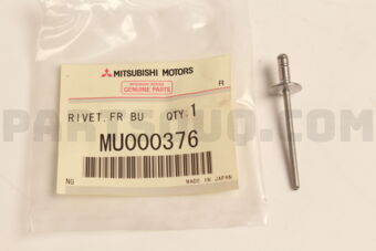 MU000376 RIVET,FR BUMPER