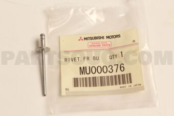 MU000376 RIVET,FR BUMPER
