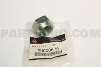 MU000679 NUT,FR AXLE