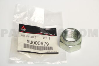 MU000679 NUT,FR AXLE