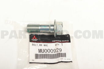 MU000929 BOLT,RR WHEEL HUB