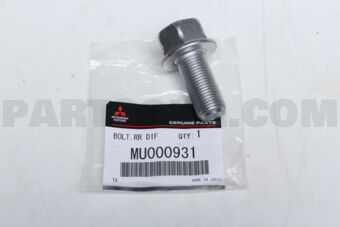 MU000931 BOLTRR DIFF RR MOUNTIN
