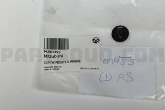 MU001453 CLIP,WINDSIELD WASHE