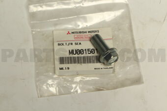 MU001501 BOLT,FR SEAT BELT