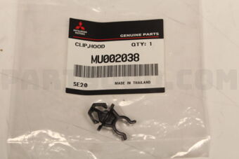 MU002038 CLIP,HOOD LOCKING