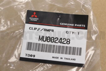 MU002428 CLIP,FR BUMPER