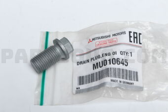 MU010645 PLUG,ENG OIL PAN