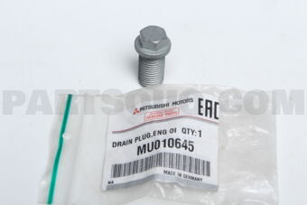 MU010645 PLUG,ENG OIL PAN