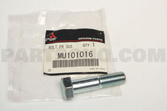 MU101016 BOLT,FR SUSP UPR ARM