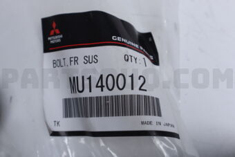 MU140012 BOLT,FR SUSP LWR ARM
