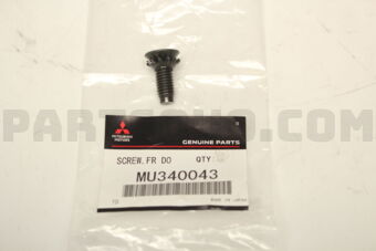 MU340043 SCREW,FR DOOR LOCKING