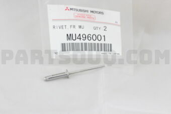 MU496001 RIVET,FR MUD GUARD