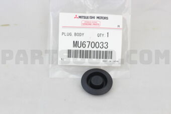 MU670033 PLUG,BODY