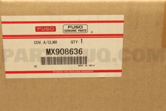 MX908636 CLOSING COVER