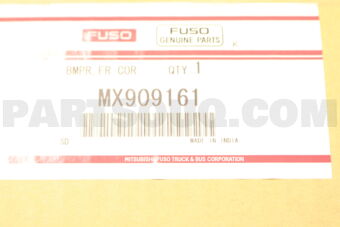 MX909161 Mitsubishi BUMPER,FR CORNER,RH