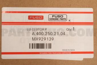 MX929139 LU CLUTCH PRESSURE P