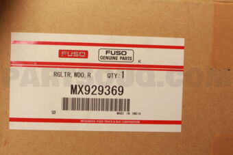 MX929369 WINDOW LIFT FRT RH /