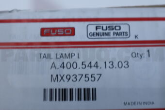 MX937557 TAIL LAMP LH LED W O RESISTOR