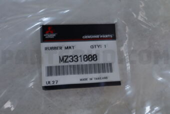 MZ331000 Mitsubishi RUBBER MATS STANDARD