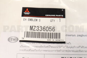 MZ336056 ENGINE HOOD EMBLEM