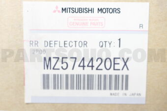 MZ574420EX R/DFLCTR IM