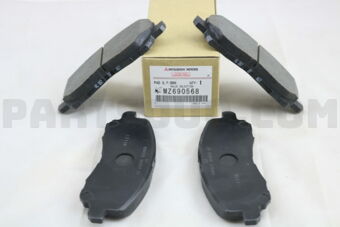 MZ690568 PAD SET,FR BRAKE