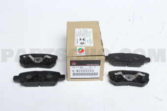 MZ690569 PAD SET,RR BRAKE