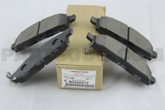 MZ690572 PAD SET,FR BRAKE