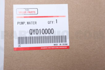 QY010000 Mitsubishi WATER PUMP ASSY 4D34