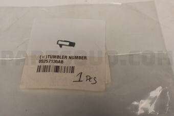 05257135AB (<)TUMBLER NUMBER